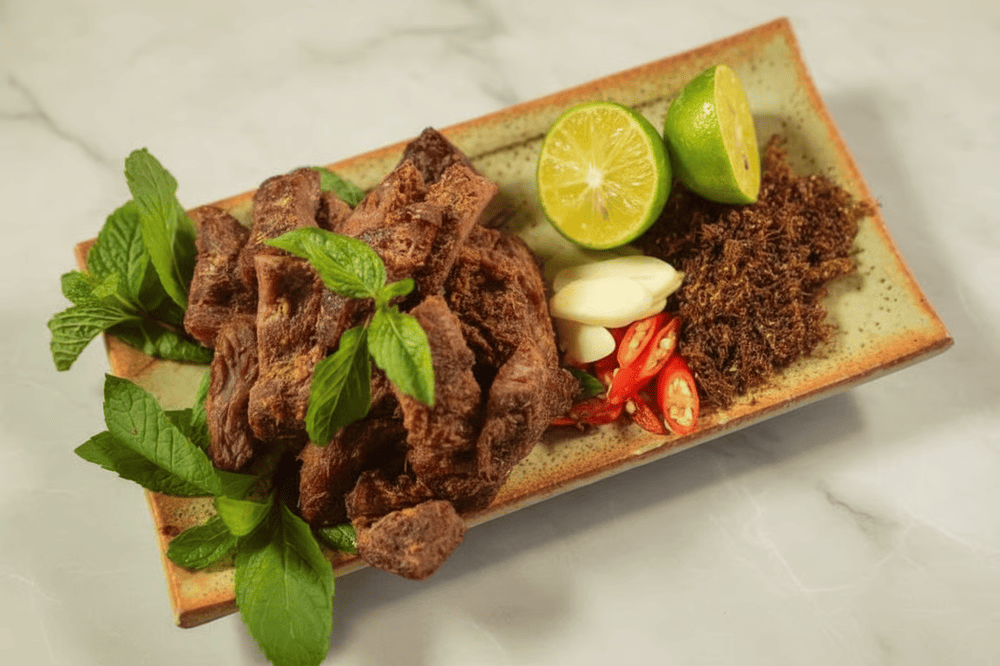 Bò tái kiến đốt